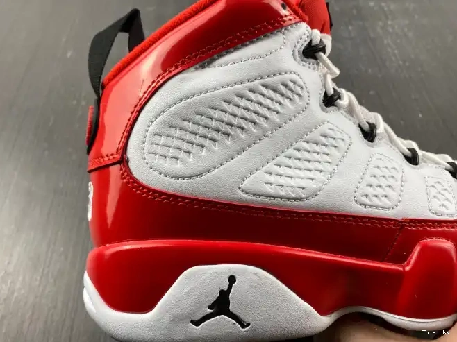 Rep TBK Jordan Gym Retro 9 White Red Air 302370-160 0523